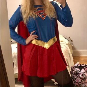 Adult women’s Supergirl Halloween costume